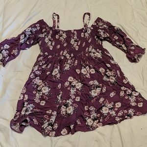 Torrid off the shoulder dress